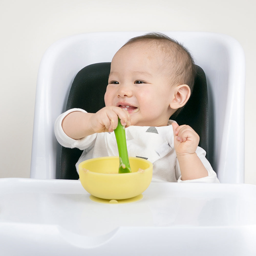 Olababy Suction Bowl with Lid for Mess-Free Self-Feeding