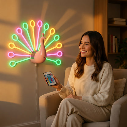 Peacock Dimmable Wall Lamp - Modern Lighting